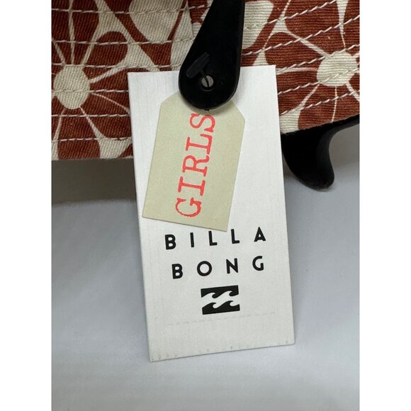 NWT Billabong Girls Floral Bucket Hat AOP Cotton Beach Sun Hat One Size Summer - Picture 3 of 8